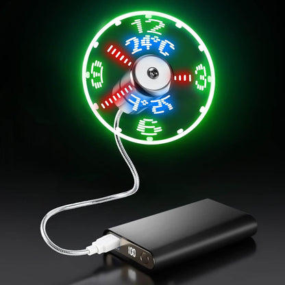 CoolClock USB LED Fan